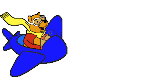 Gif bonjour avion